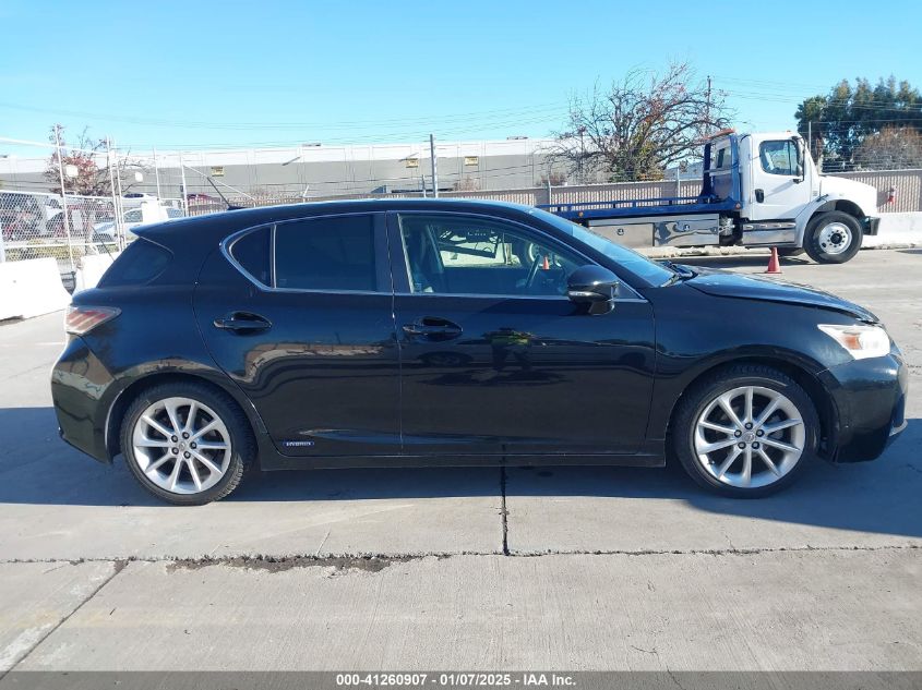 2013 Lexus Ct 200H VIN: JTHKD5BH9D2150811 Lot: 41260907