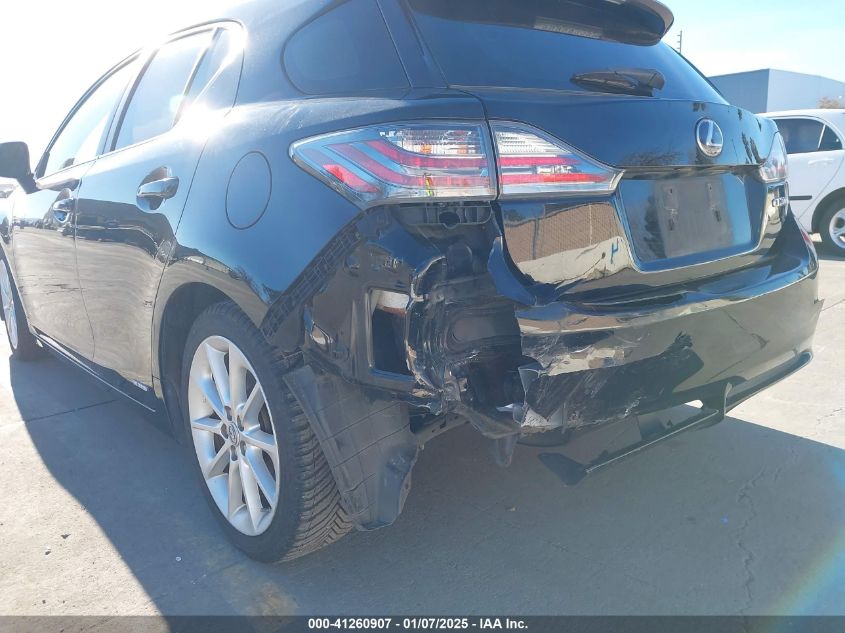 2013 Lexus Ct 200H VIN: JTHKD5BH9D2150811 Lot: 41260907