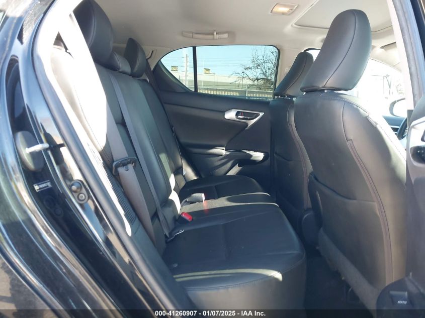 2013 Lexus Ct 200H VIN: JTHKD5BH9D2150811 Lot: 41260907