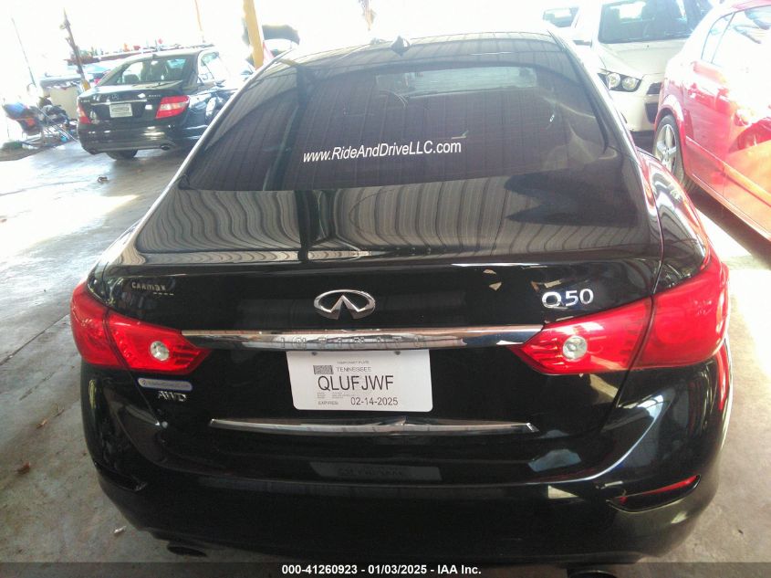 VIN JN1CV7AR5HM681526 2017 INFINITI Q50 no.16