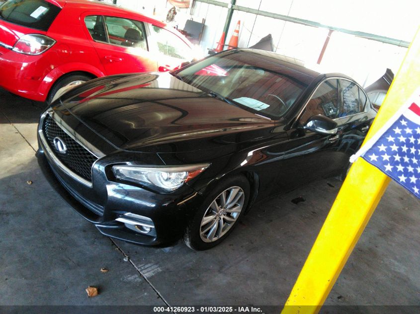 VIN JN1CV7AR5HM681526 2017 INFINITI Q50 no.2