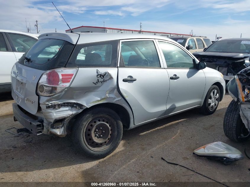 2006 Toyota Matrix VIN: 2T1KR32E86C593887 Lot: 41260960
