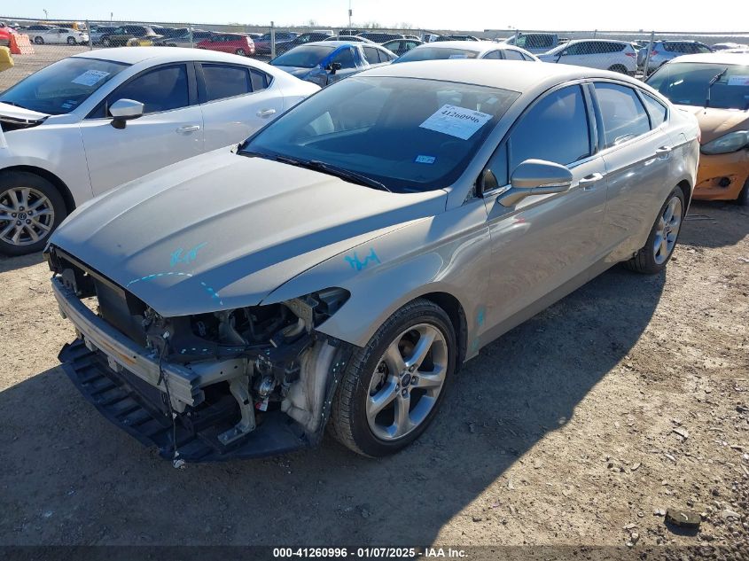 VIN 3FA6P0HDXFR169289 2015 Ford Fusion, SE no.2