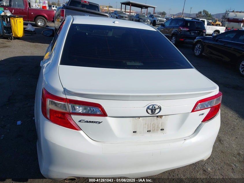 2013 TOYOTA CAMRY VIN: 4T1BK1FK5DU526541