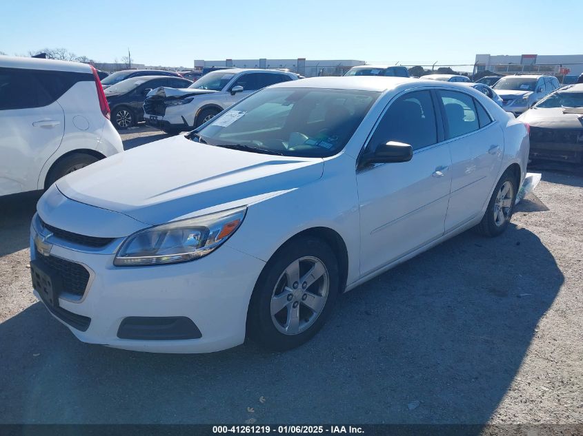 VIN 1G11B5SA5GF121429 2016 Chevrolet Malibu, Limite... no.2