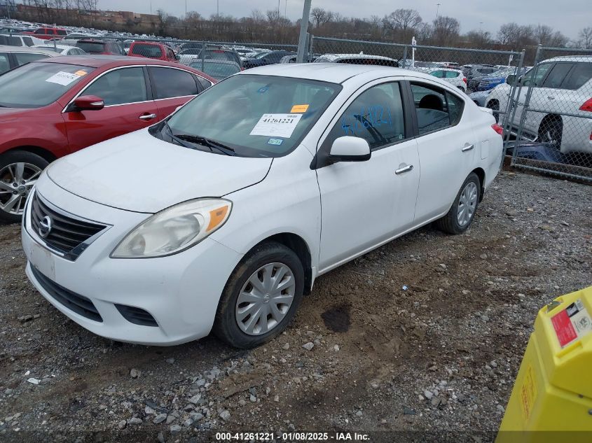 VIN 3N1CN7AP7DL887921 2013 Nissan Versa, 1.6 SV no.2