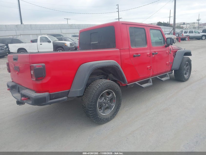 Vin: 1c6jjtbm9nl145425, lot: 41751634, jeep gladiator rubicon 4x4 20224