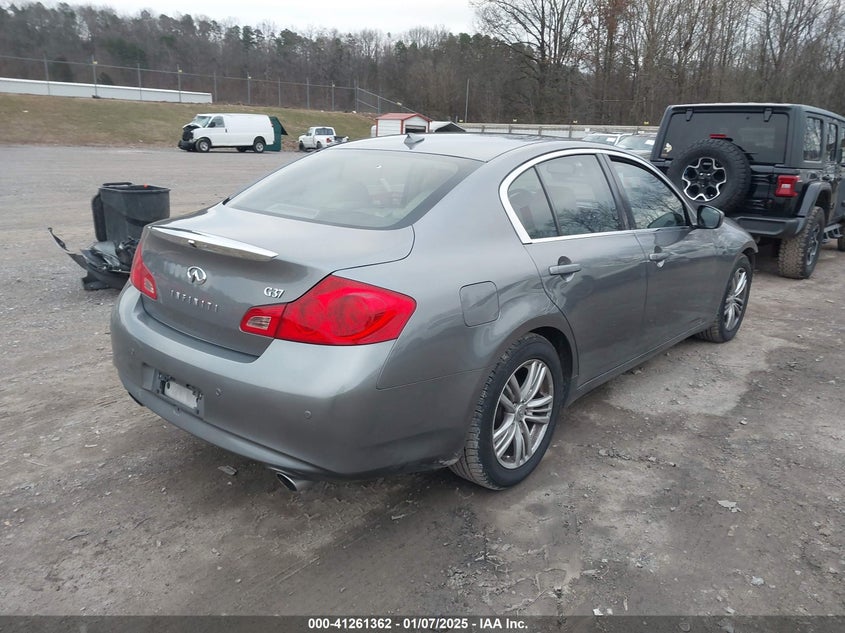 2011 INFINITI G37 VIN: JN1CV6AP7BM502838
