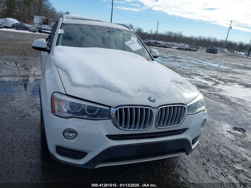 2015 BMW X3 XDRIVE28I - 5UXWX9C56F0D44668