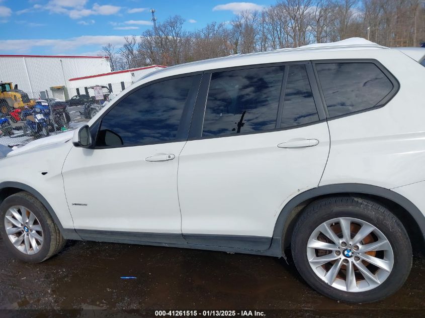 2015 BMW X3 XDRIVE28I - 5UXWX9C56F0D44668