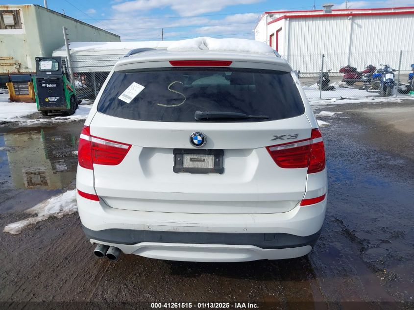 2015 BMW X3 XDRIVE28I - 5UXWX9C56F0D44668