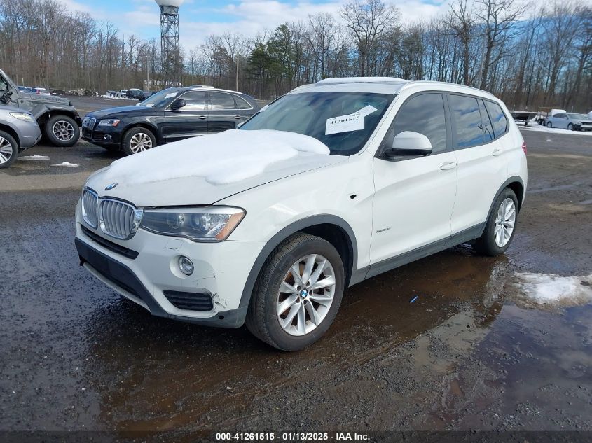 VIN 5UXWX9C56F0D44668 2015 BMW X3, Xdrive28I no.2