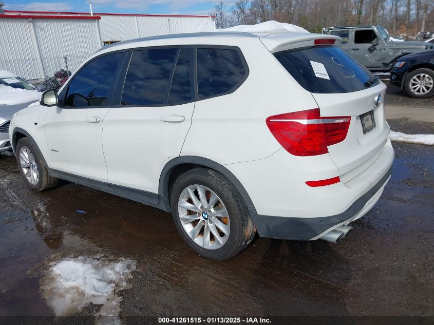 2015 BMW X3 XDRIVE28I - 5UXWX9C56F0D44668