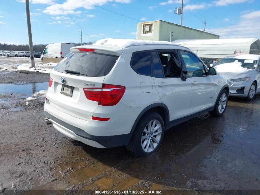 2015 BMW X3 XDRIVE28I - 5UXWX9C56F0D44668