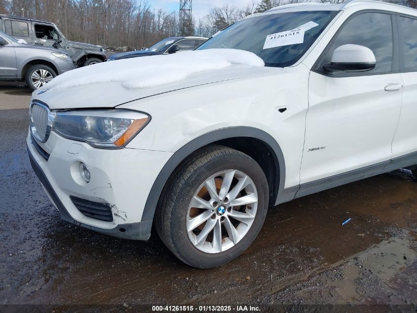 2015 BMW X3 XDRIVE28I - 5UXWX9C56F0D44668