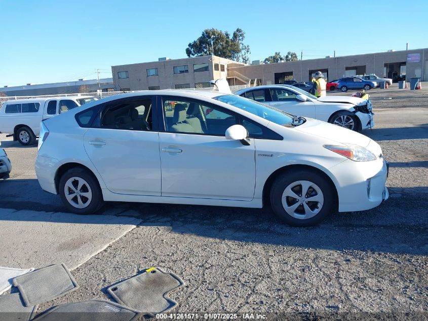 VIN JTDKN3DU8E0376154 2014 Toyota Prius, Two no.14