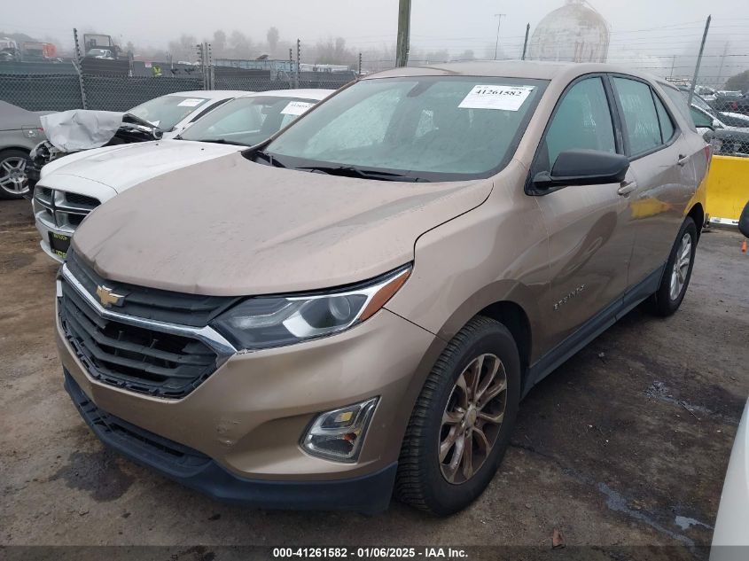 VIN 2GNAXHEV4J6273526 2018 Chevrolet Equinox, LS no.2