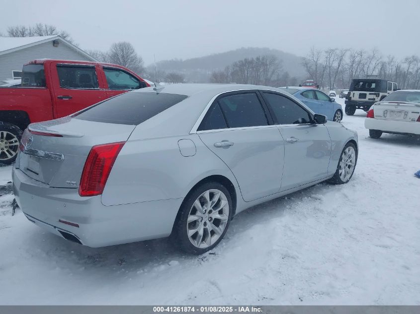 VIN 1G6AZ5S34E0158642 2014 Cadillac CTS, Premium no.4