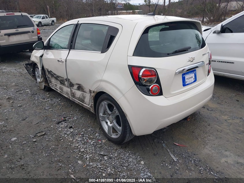 2013 CHEVROLET SONIC VIN: 1G1JE6SBXD4241384