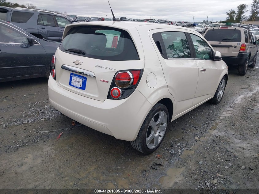 2013 CHEVROLET SONIC VIN: 1G1JE6SBXD4241384