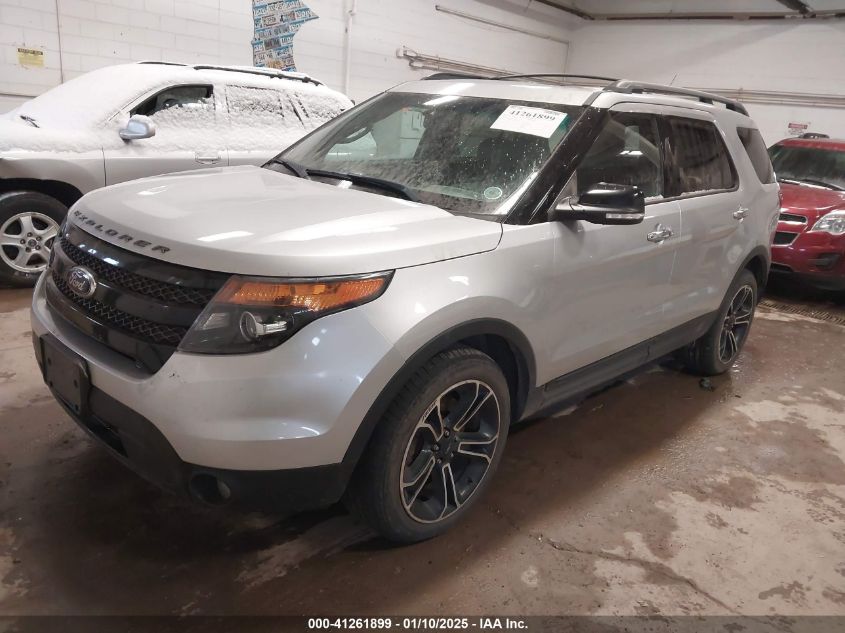 VIN 1FM5K8GT9EGC35456 2014 Ford Explorer, Sport no.2