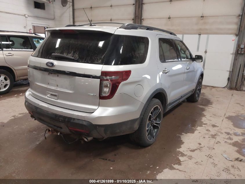 VIN 1FM5K8GT9EGC35456 2014 Ford Explorer, Sport no.4