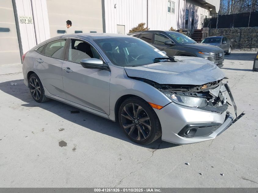 VIN 2HGFC2F80KH537963 2019 Honda Civic, Sport no.1