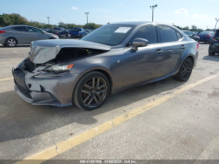 2014 LEXUS IS VIN: JTHBF1D25E5008578