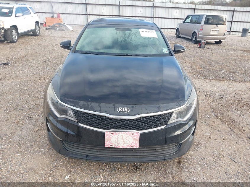 2016 KIA OPTIMA VIN: 5XXGT4L38GG109639