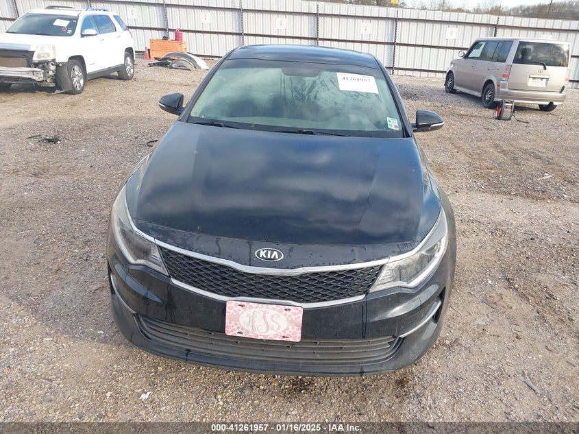 2016 KIA OPTIMA VIN: 5XXGT4L38GG109639