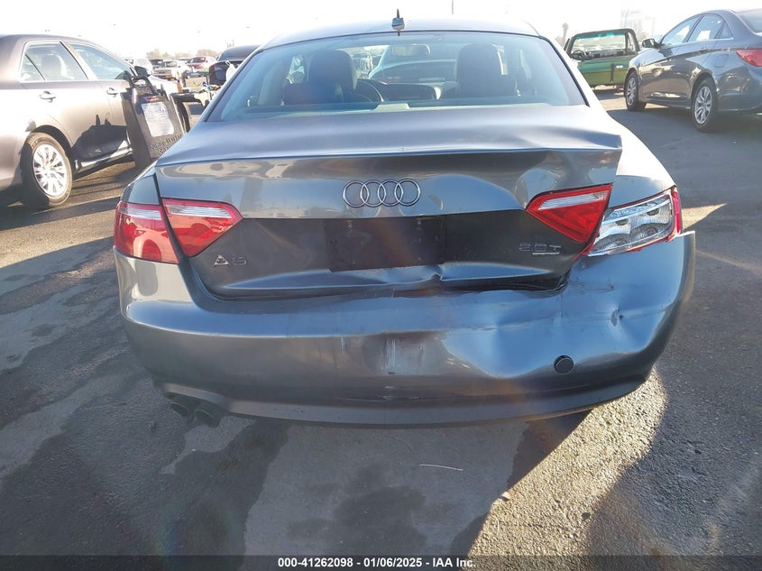 2012 AUDI A5 VIN: WAUCFAFR0CA003063