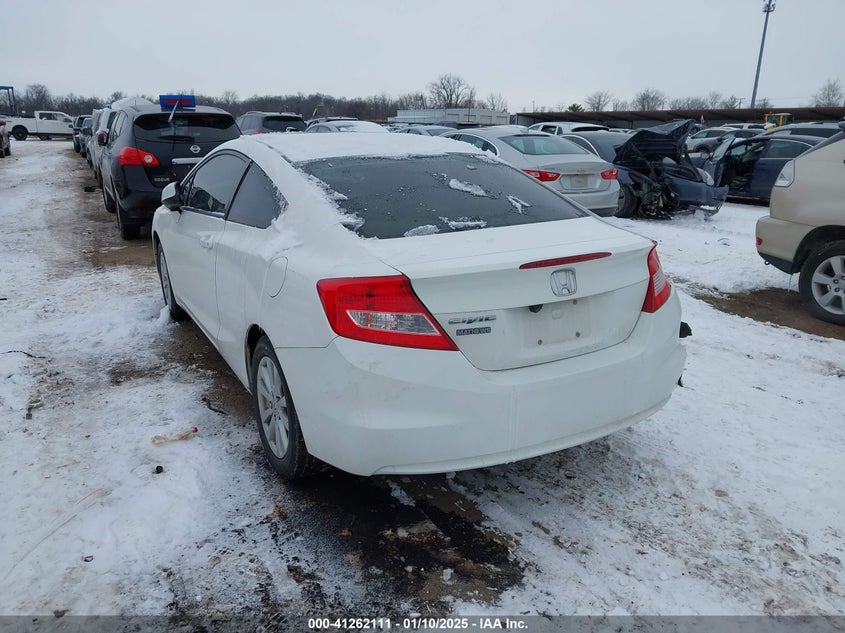 2012 HONDA CIVIC CPE VIN: 2HGFG3B81CH567054