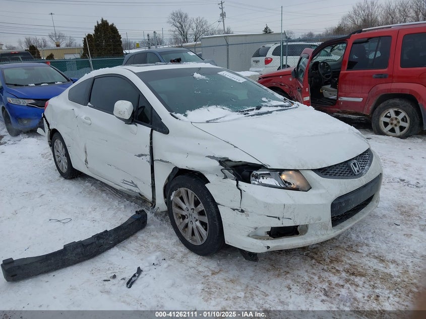2012 HONDA CIVIC CPE VIN: 2HGFG3B81CH567054