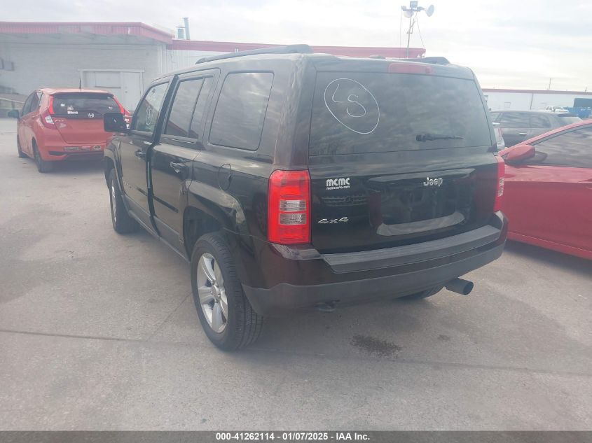 VIN 1C4NJRBB9DD108587 2013 JEEP PATRIOT no.3