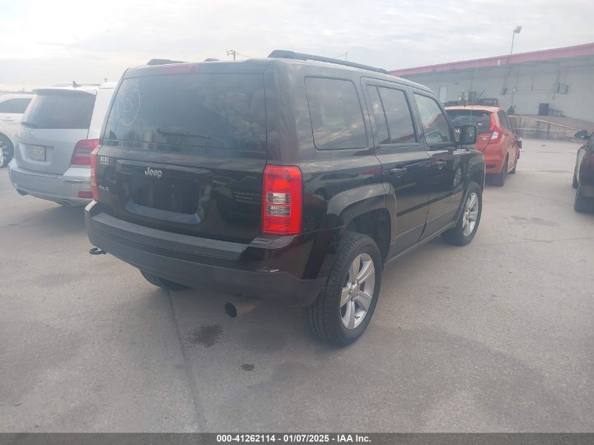 VIN 1C4NJRBB9DD108587 2013 JEEP PATRIOT no.4