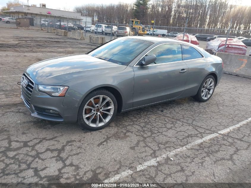 VIN WAULFAFR9DA055485 2013 AUDI A5 no.2