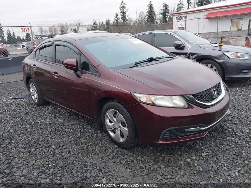 VIN 19XFB2F54EE225233 2014 Honda Civic, LX no.1