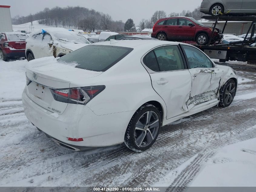 VIN JTHCZ1BL7GA003741 2016 Lexus GS, 350 no.4