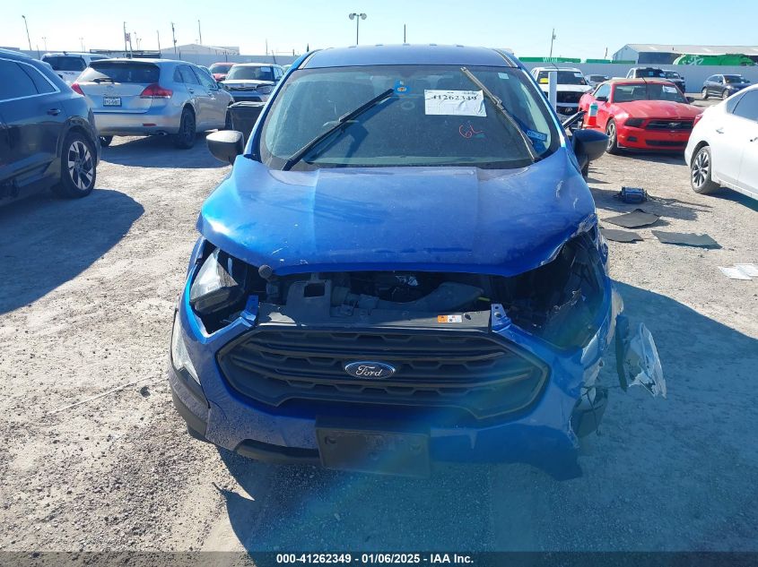 2020 Ford Ecosport S VIN: MAJ3S2FE7LC378945 Lot: 41262349