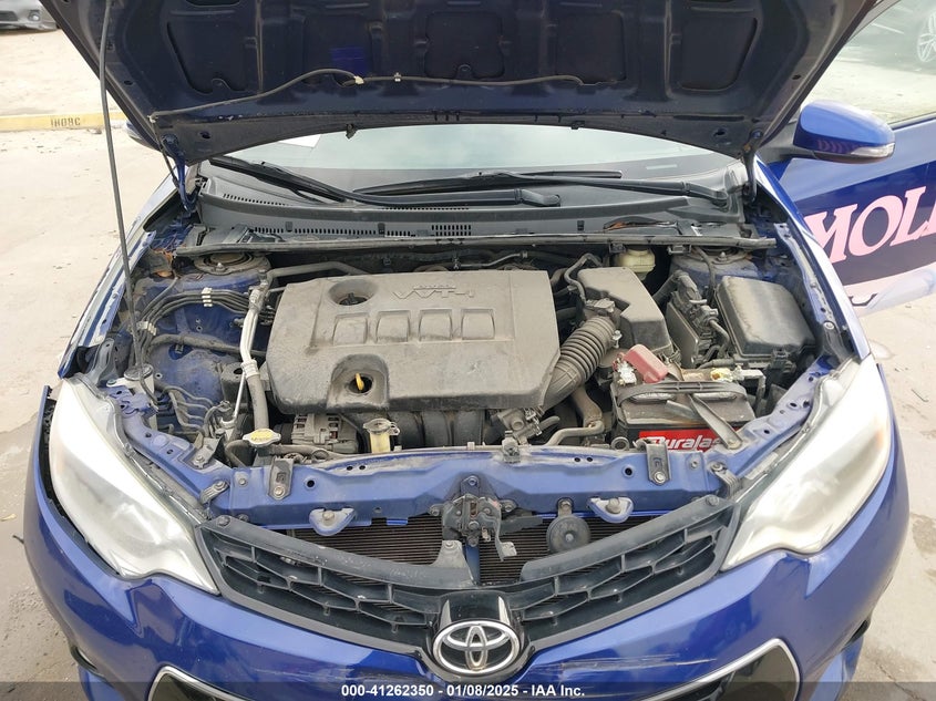 2016 TOYOTA COROLLA VIN: 5YFBURHEXGP528789
