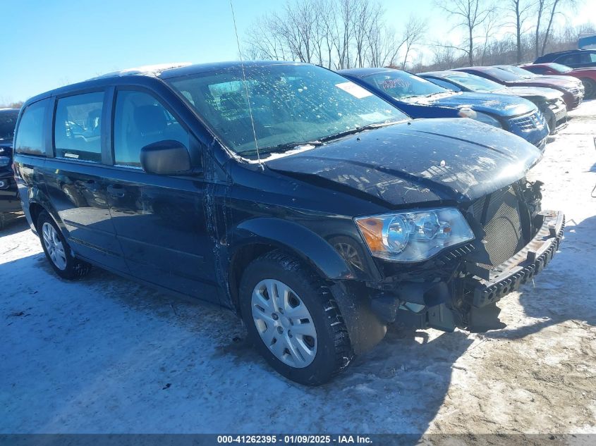 VIN 2C4RDGBG6FR687594 2015 DODGE GRAND CARAVAN no.1