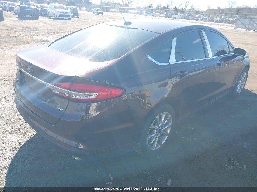 Vin: 3fa6p0h73hr396837, lot: 41752777, ford fusion se 20174