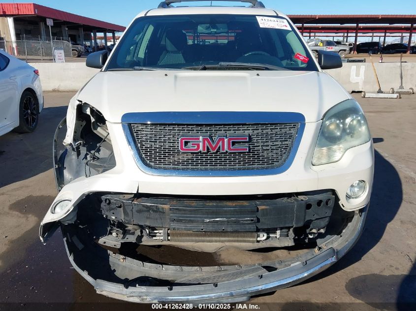 2011 GMC Acadia Sle VIN: 1GKKRPED0BJ356548 Lot: 41262428