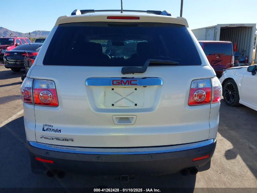 2011 GMC Acadia Sle VIN: 1GKKRPED0BJ356548 Lot: 41262428