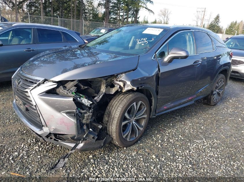 VIN 2T2BZMCA8GC036900 2016 Lexus RX, 350 no.2