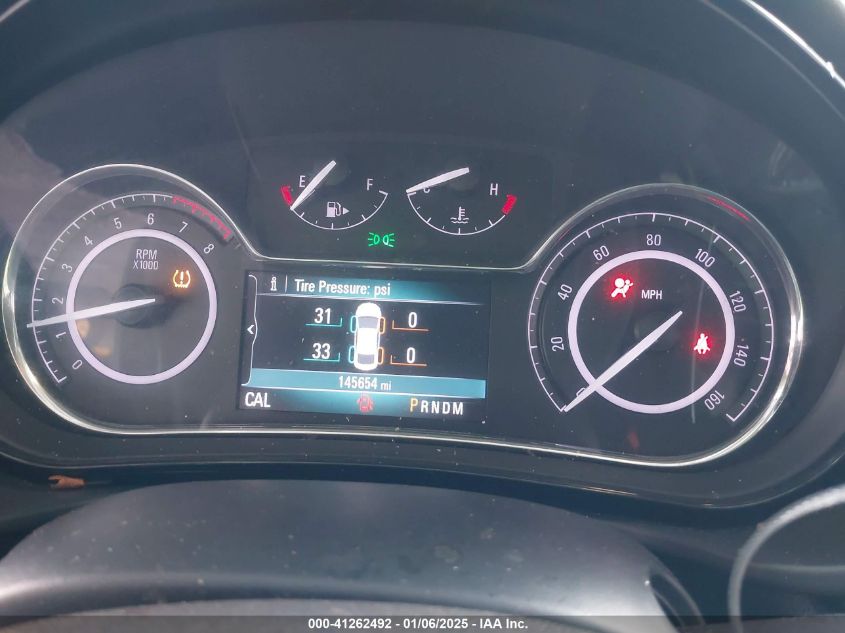 2015 BUICK REGAL VIN: 2G4GV5EK0F9157478