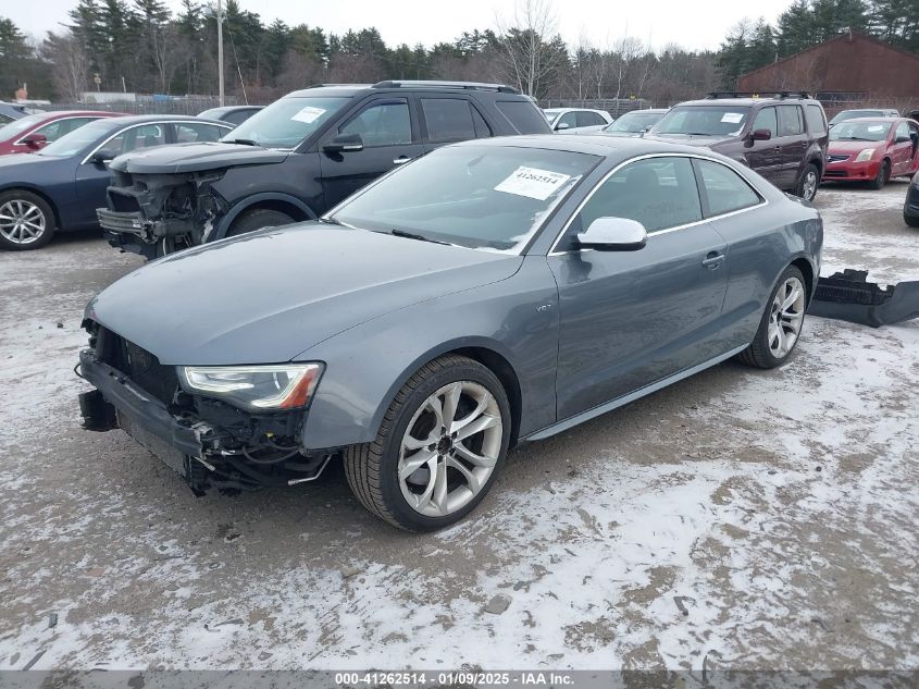 VIN WAUGGAFR2DA054872 2013 Audi S5, 3.0T Premium Plus no.2