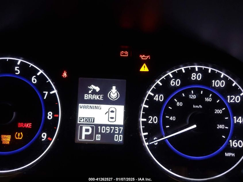 2011 Infiniti G37 Journey VIN: JN1CV6AP3BM304029 Lot: 41262527