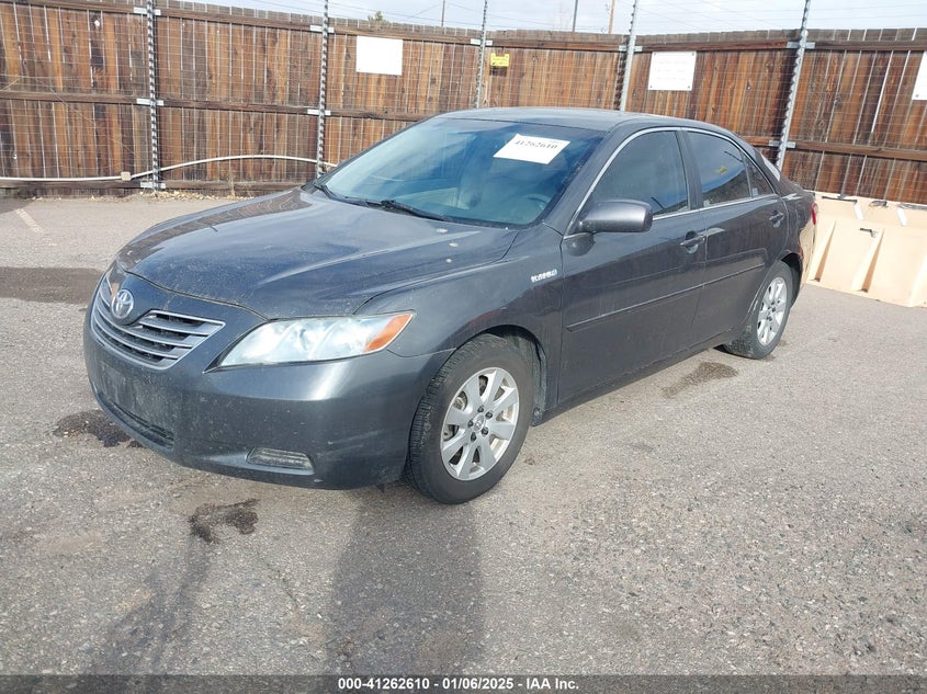 2008 TOYOTA CAMRY HYBRID VIN: 4T1BB46K08U046365