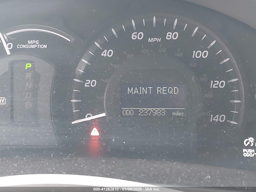 2008 TOYOTA CAMRY HYBRID VIN: 4T1BB46K08U046365